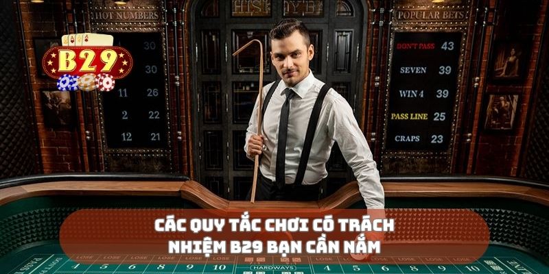 Các quy tắc chơi có trách nhiệm B29 bạn cần nắm