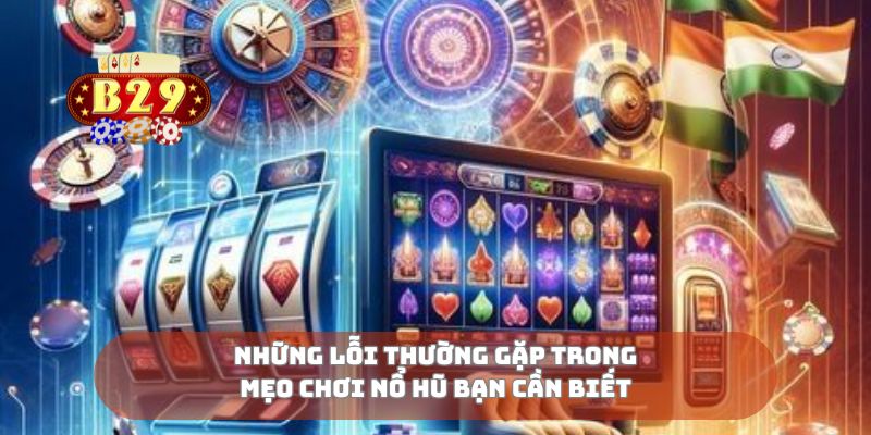 Những lỗi thường gặp trong mẹo chơi nổ hũ bạn cần biết